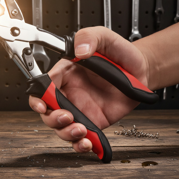 All-in-one adjustable belt and leather puncher