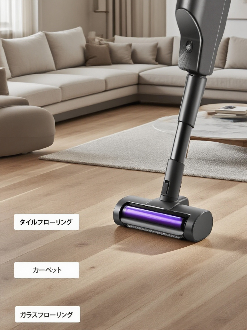 多機能コードレス床洗浄機