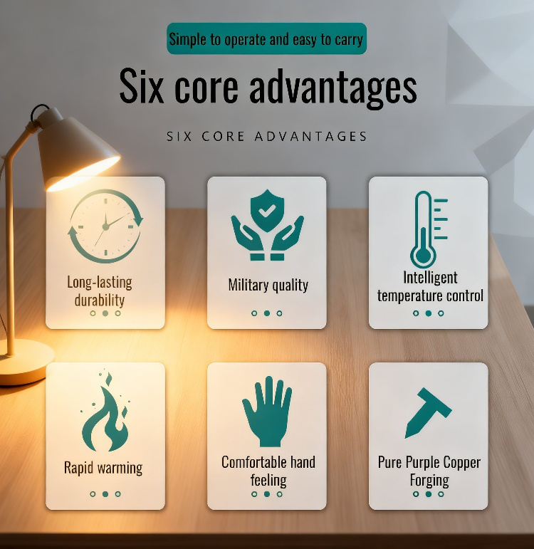 Compact soldering iron tool for DIY projects