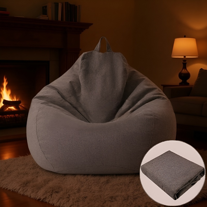 日本製椅子カバー のんびりソファ椅子カバー 綿麻 日本製ファブリック 家庭用