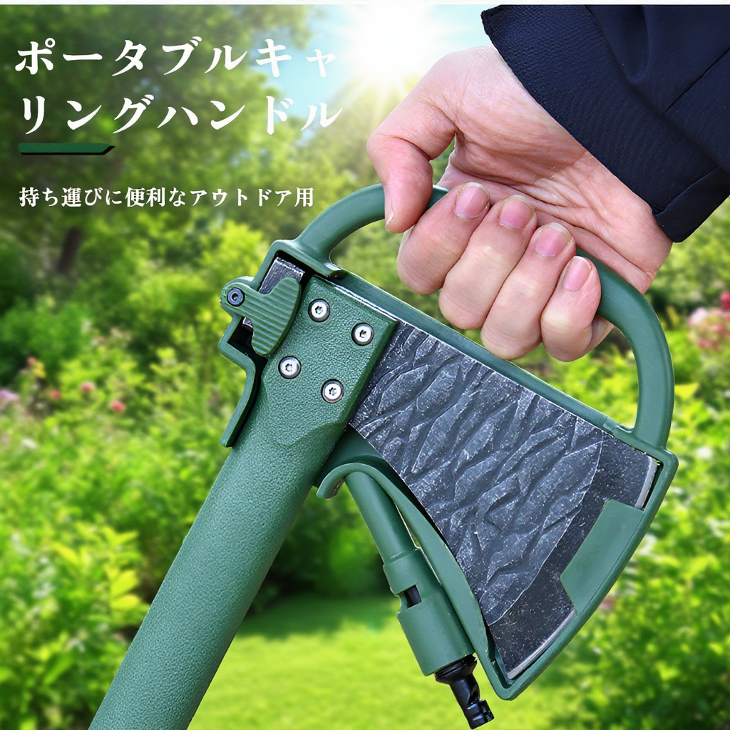 薪割りに使うサバイバルアックスの刃先拡大