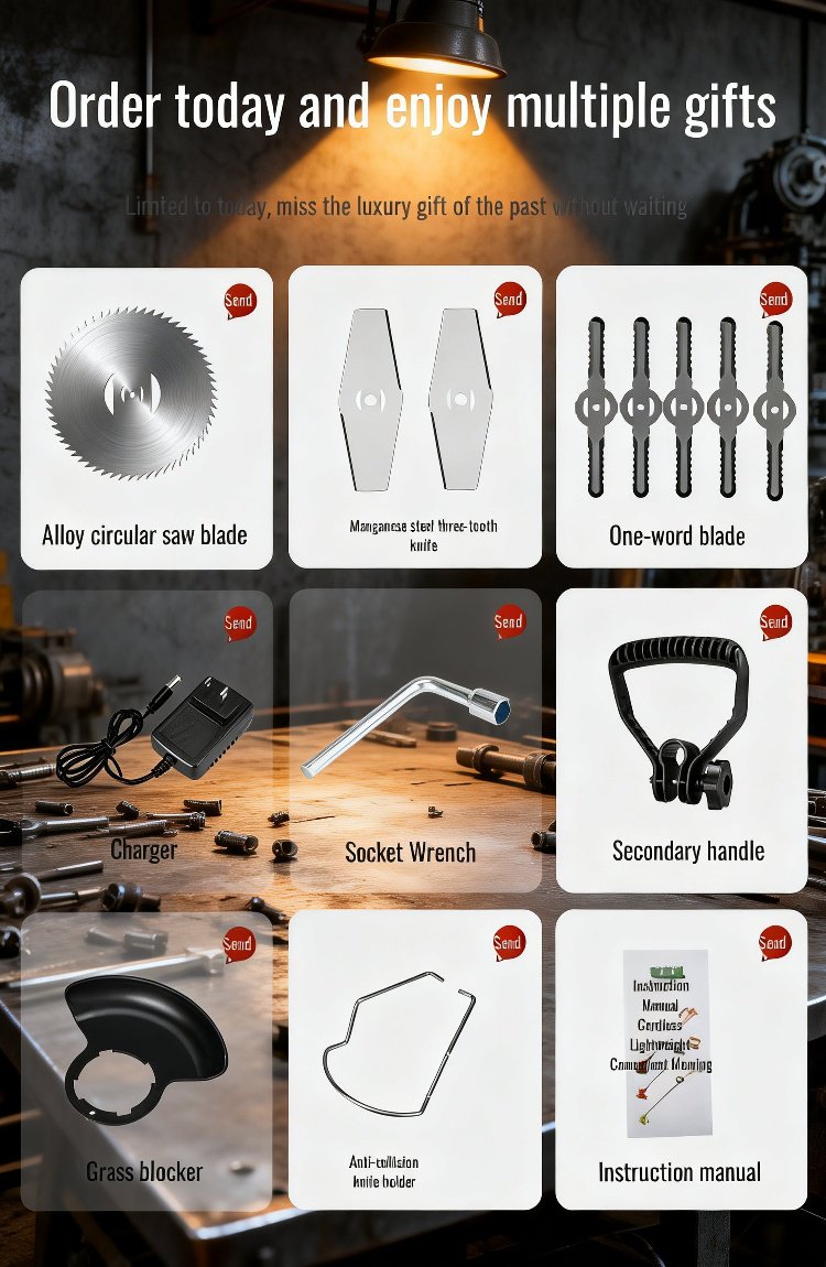 Household lawn mower with telescopic handle