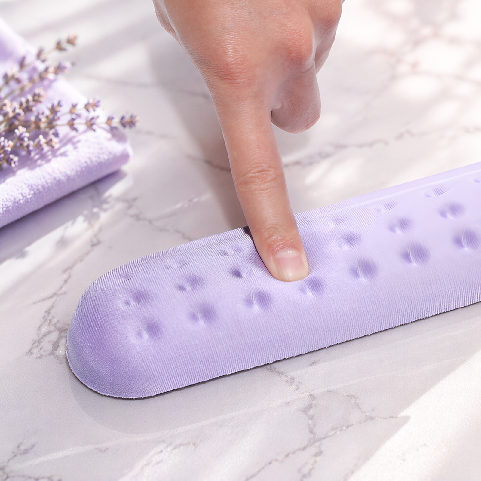 Repose-poignet ergonomique en mousse à mémoire de forme pour souris et clavier