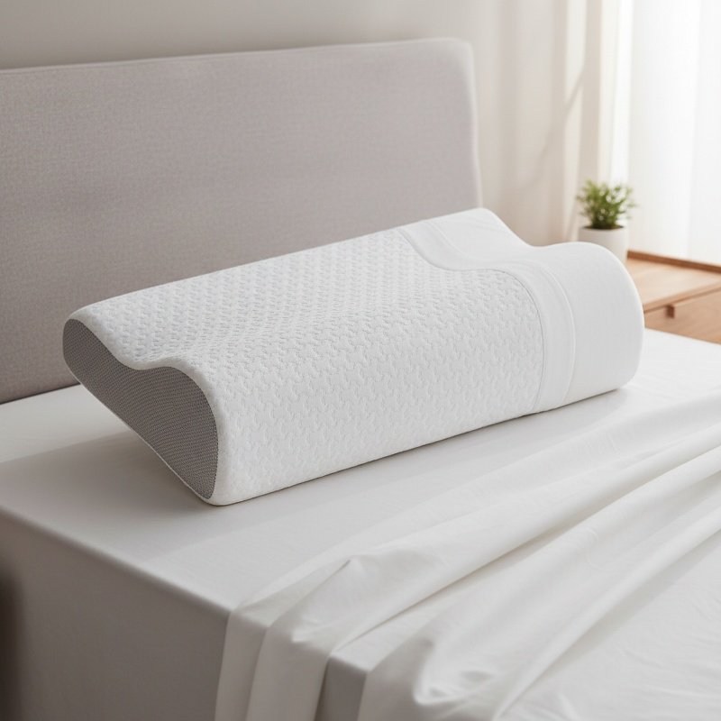 Oreiller mémoire latéral pour la protection de la nuque