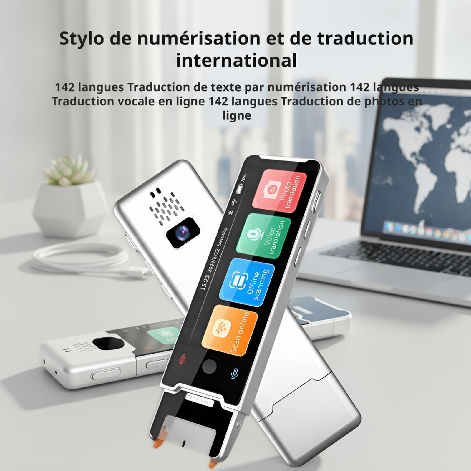 Stylo de traduction de numérisation de version internationale stylo de numérisation hors ligne machi