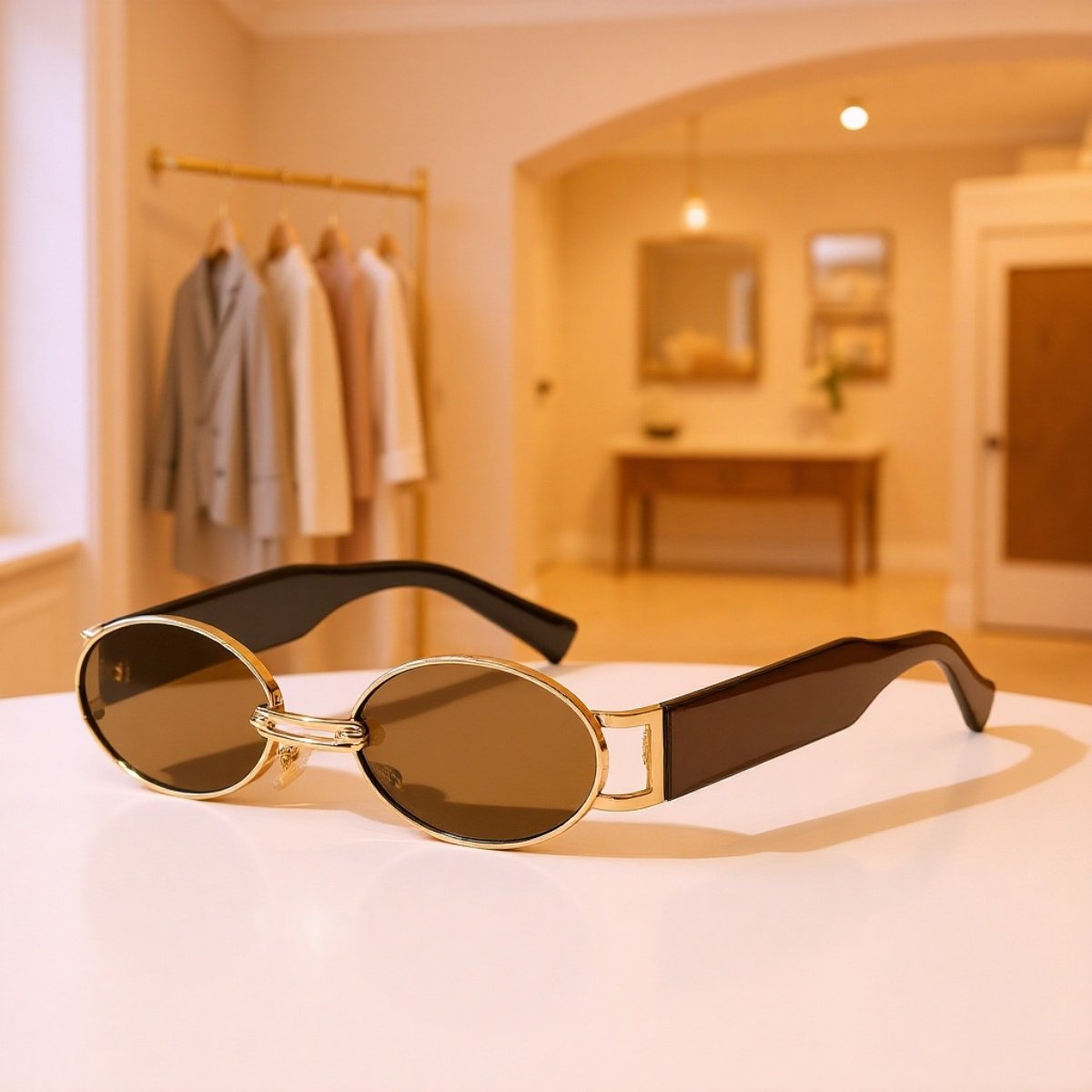 Retro Small Frame Sunglasses
