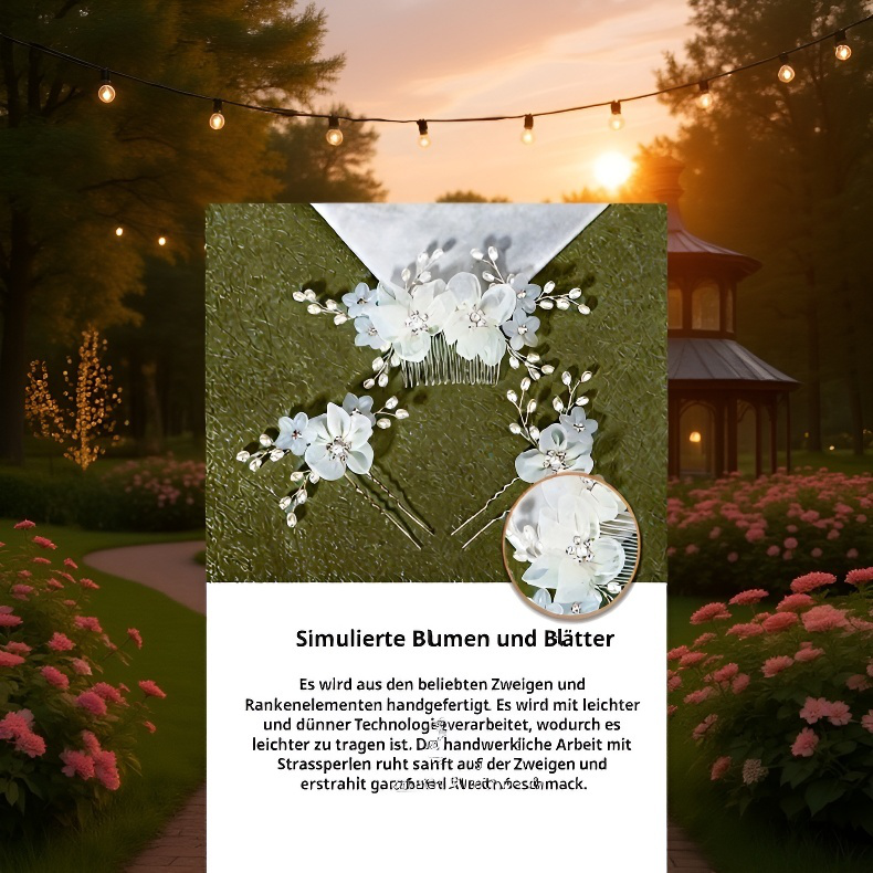 Elegante Haarschmuck für Abendkleider