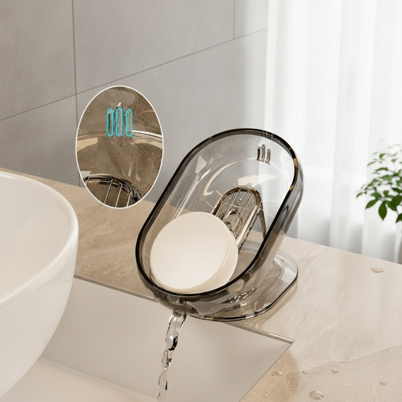 High-end Transparent Soap Case for Household