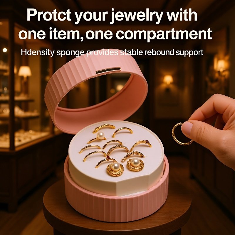 Portable Magnetic Jewelry Storage Box