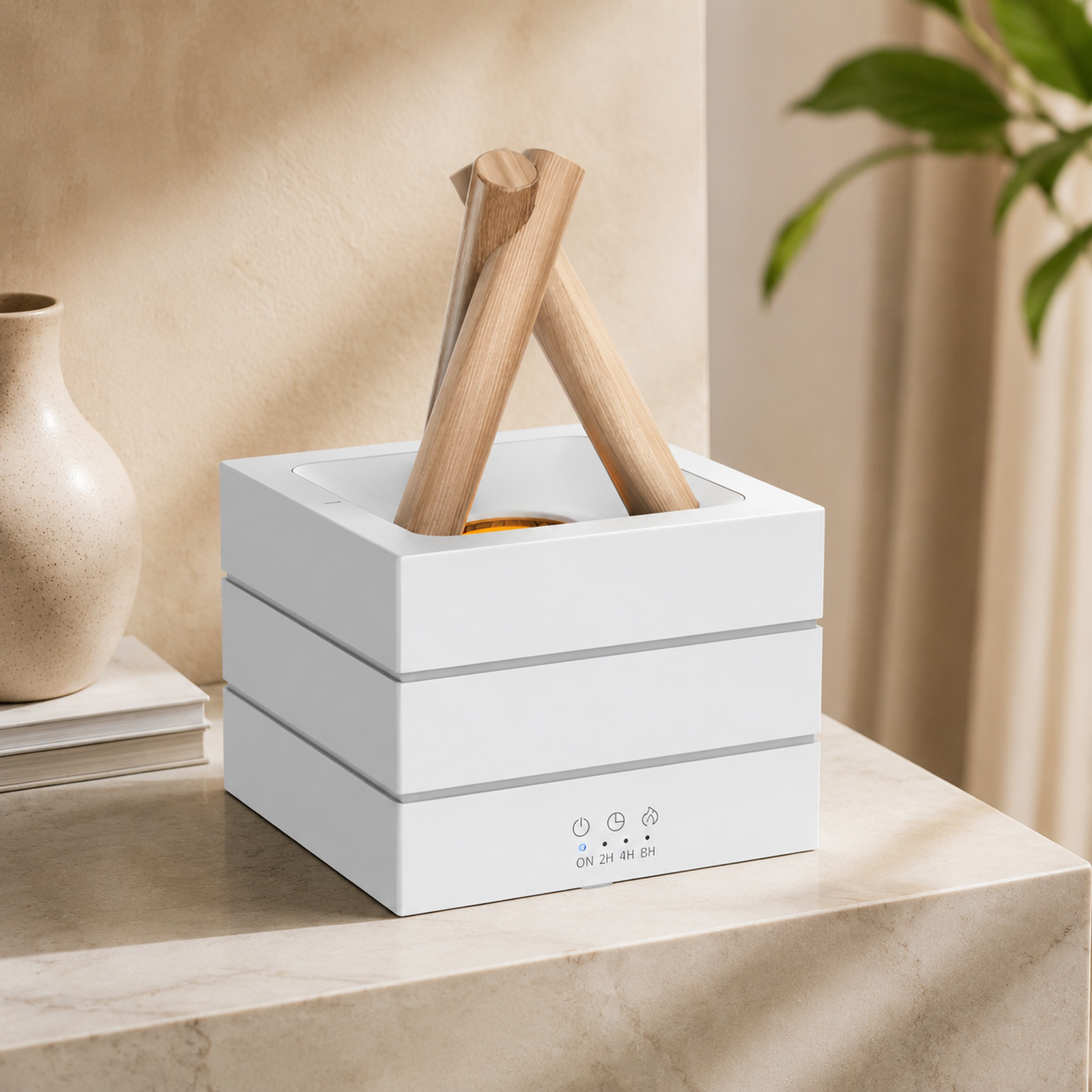 2026 New Bonfire Aromatherapy Diffuser with Three-speed Timer, Automatic Power-off, Anti-air Burning