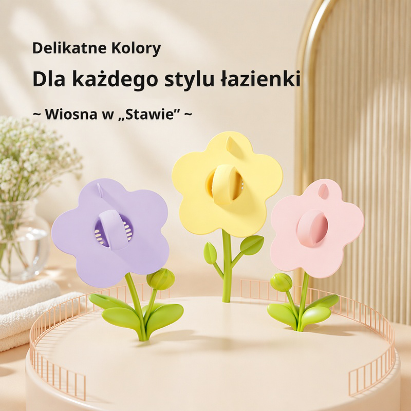 Silikonowy korek do filtra basenowego w kształcie kwiatu 