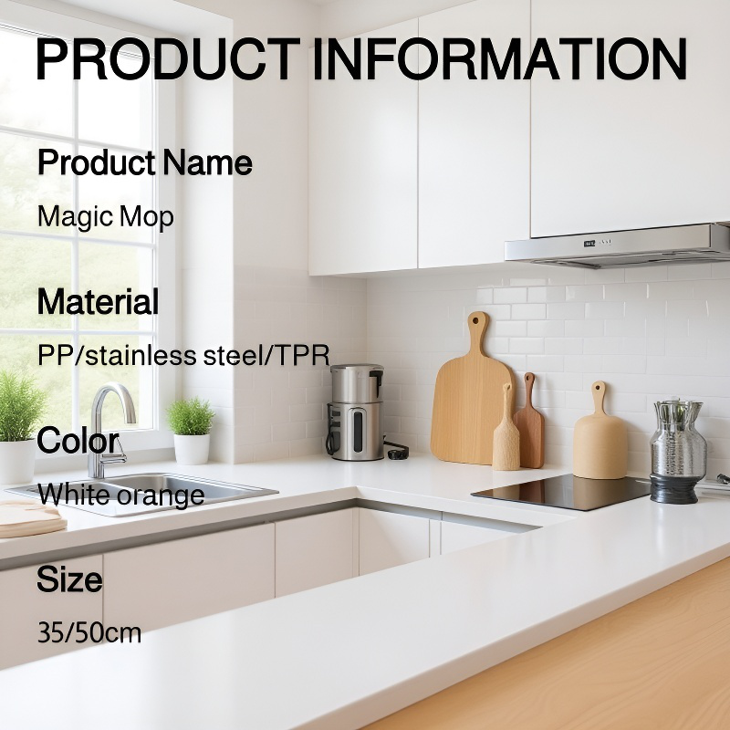 Four-in-One Upgraded Double-Sided Water Scraper Broom with Raised Dots