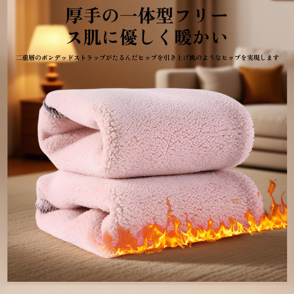 裏起毛・厚手・お腹引き締め・ヒップアップ・レギンス（外出用）