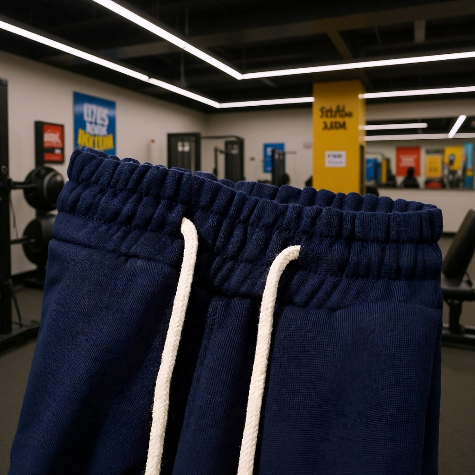 ウエストゴム仕様のレディース裏起毛パンツ