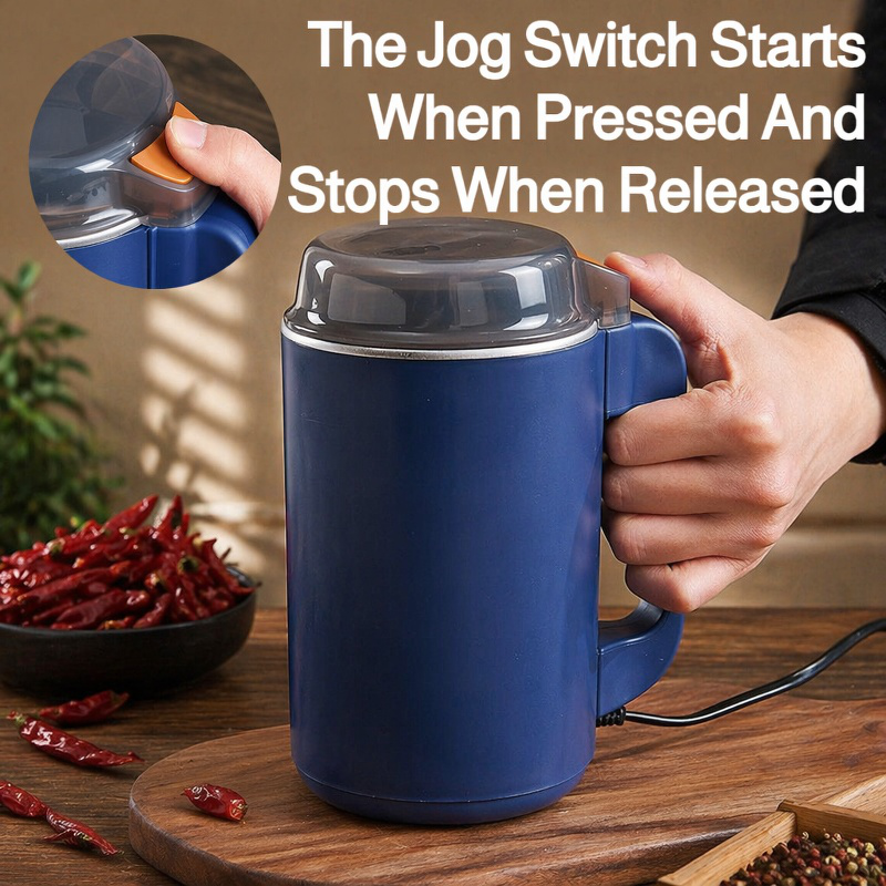 Multifunctional grinder with spice and nut options