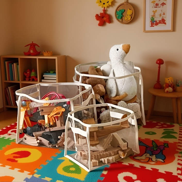 간식 정리용 다목적 수납 바구니