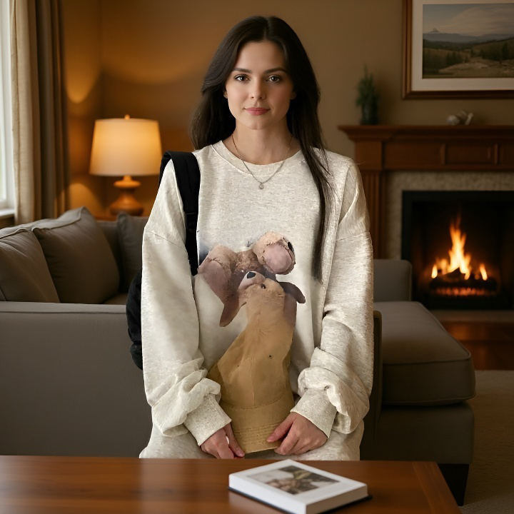 여성 긴팔 원피스 원피스 하프 기장 널찍하다 여유가 있다 느슨하다 묵히다 휴한하다 박형