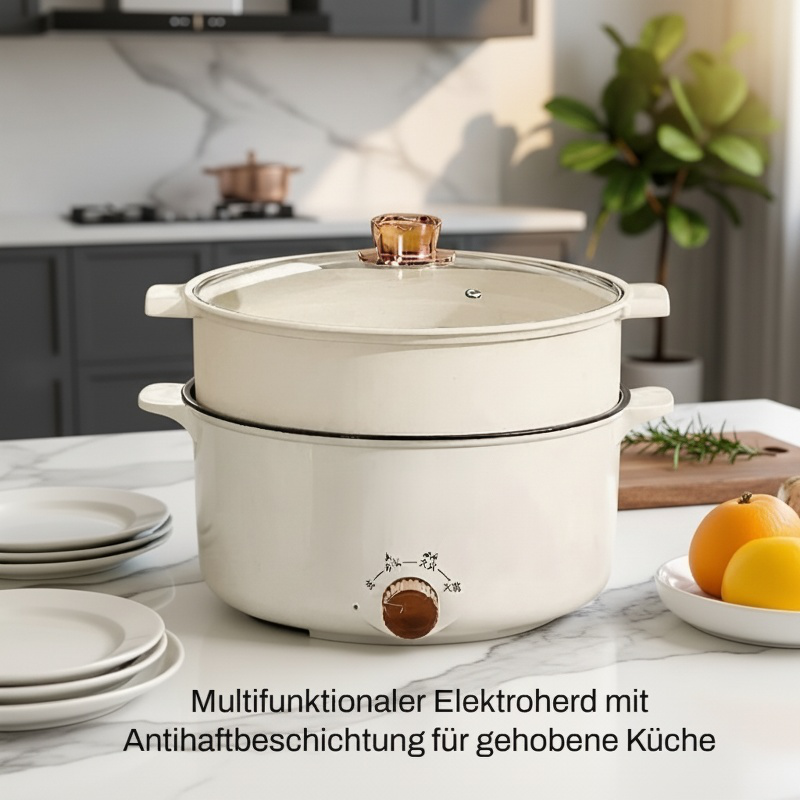 Elektrischer Antihaft-Koch- und Bratentopf für die Küche
