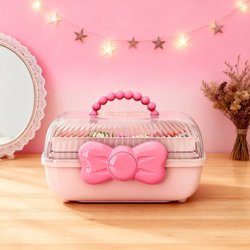 Caja multifuncional para tarjetas y papelería