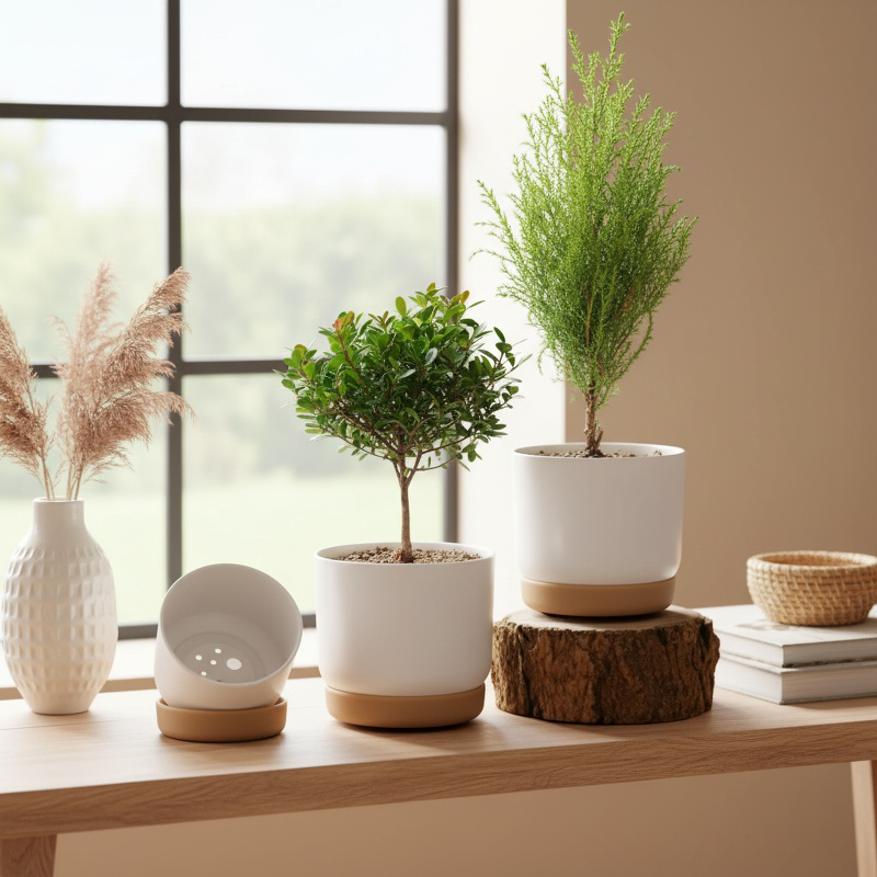 Pet safe decorative planter for home use
