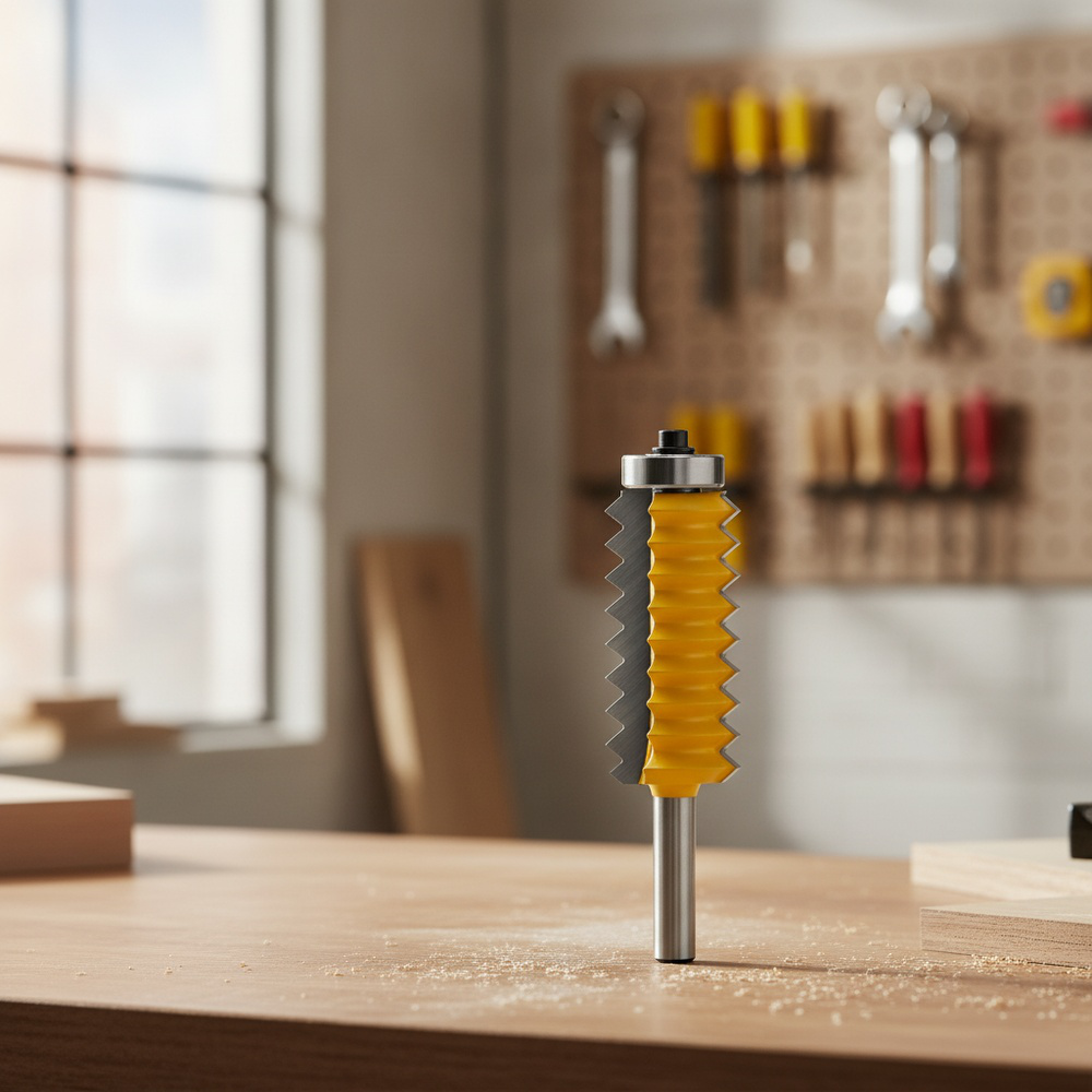 Fresa multidiente de 8 mm para trabajar madera