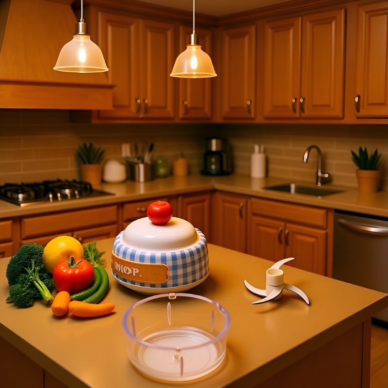 Electric Wireless Garlic Chopper for Kitchen