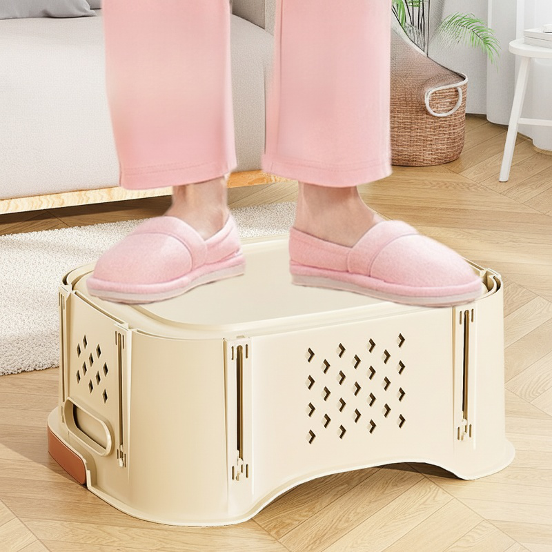 Durable multilayer storage basket for closet