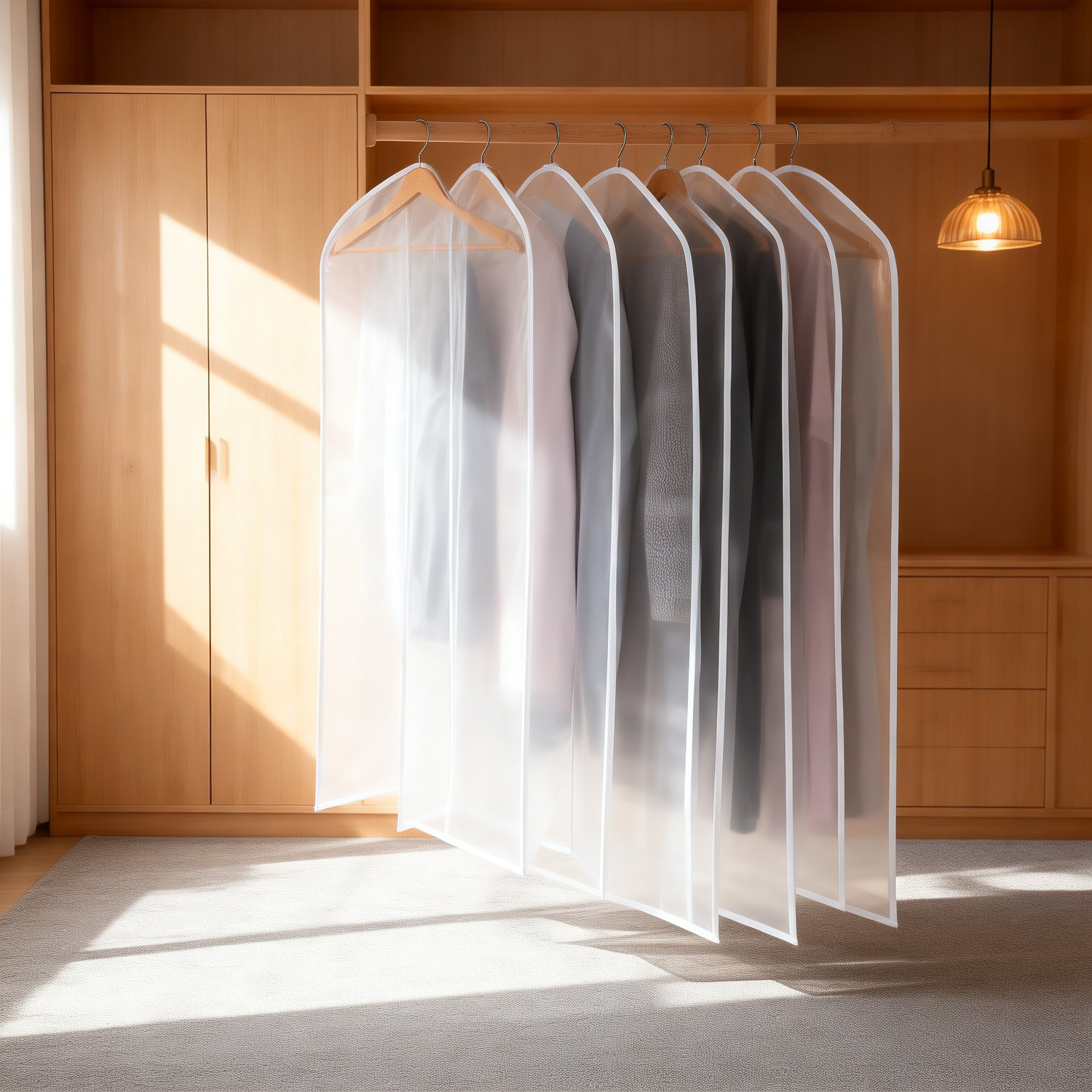 防塵衣類カバー 防虫・防湿・防カビ