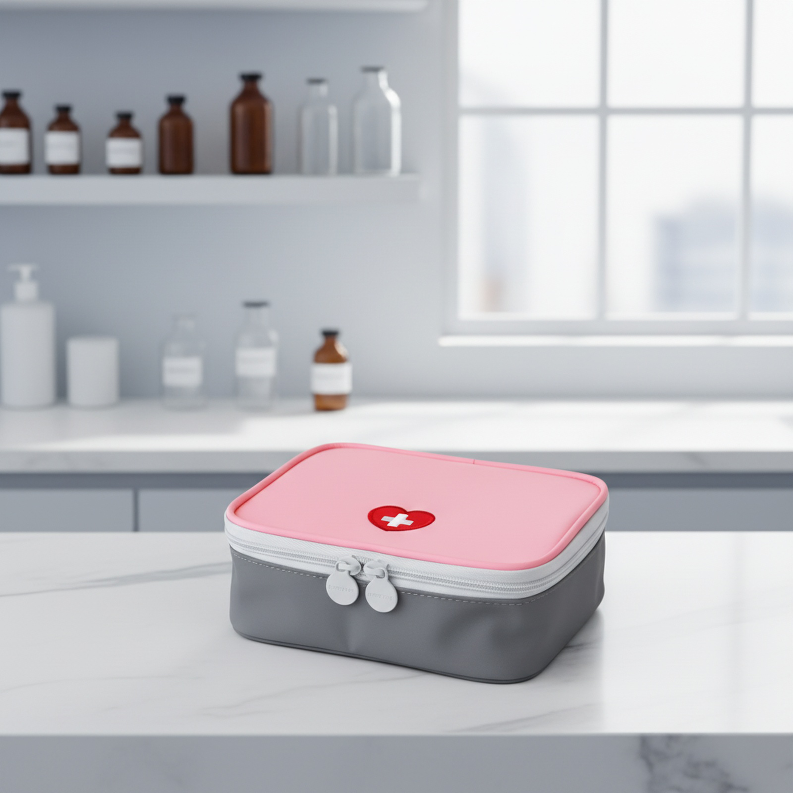 Mini Home Medicine Box, Portable Multifunctional Storage Bag
