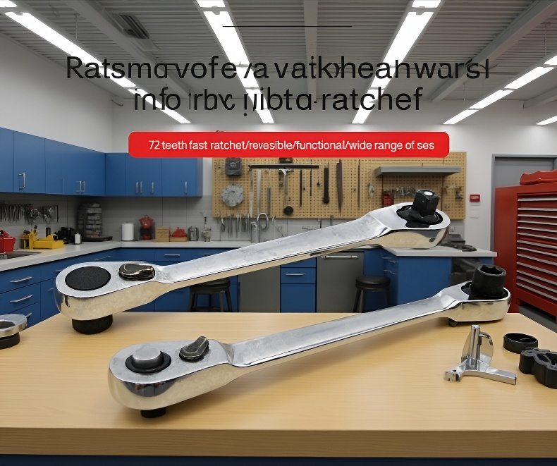 72 teeth multifunctional wrench for home use