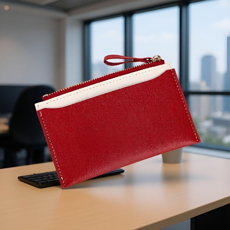 軟皮迷你證件卡片零錢包