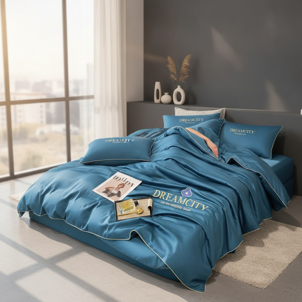 Summer Silk Embroidered Air Conditioner Quilt
