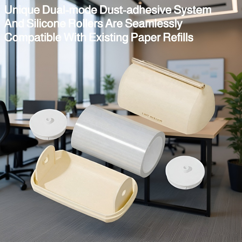 Household portable hair remover boxed roller stickers