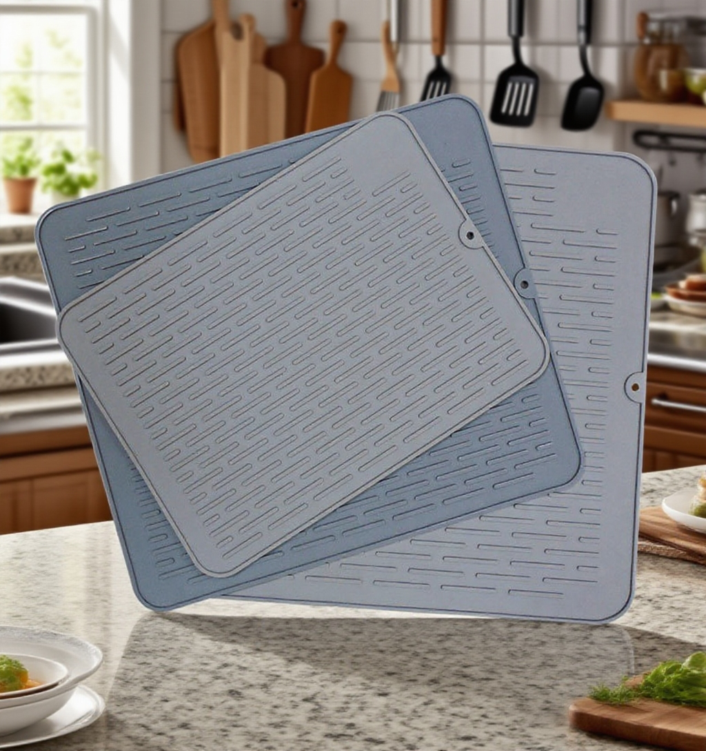 주방 미끄럼 방지 방수 방열 매트 전체 이미지