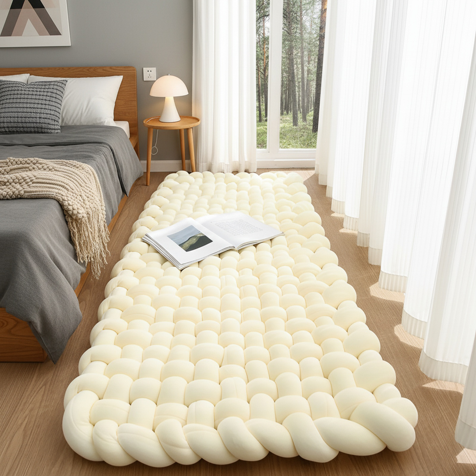 Tapis antidérapant pour balcon