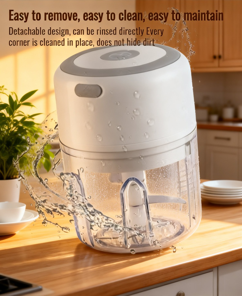 Modern design electric garlic masher for healthy meals