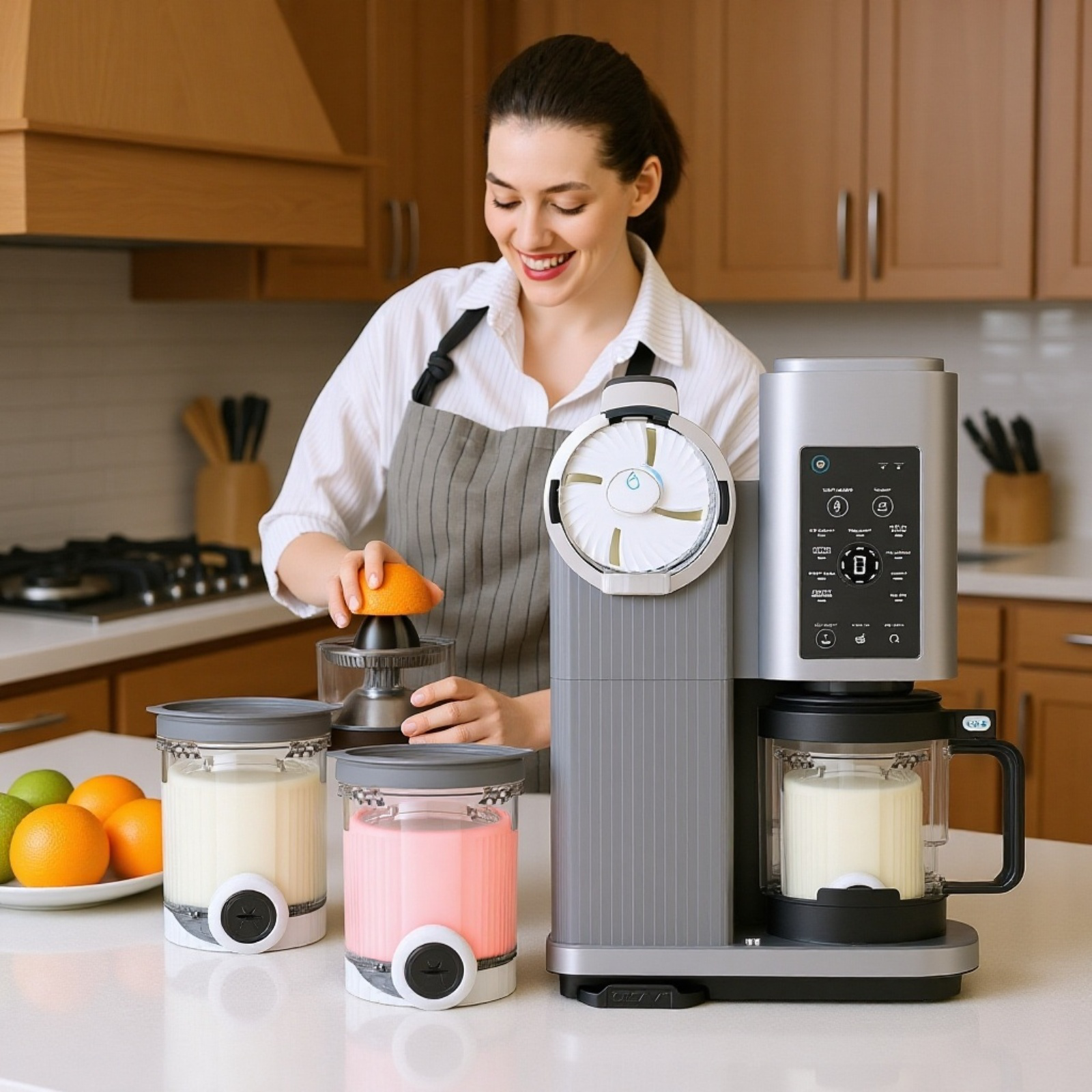 Nuevo producto de gran venta compatible con las tapas de las máquinas para hacer helado Ninja Swirl 