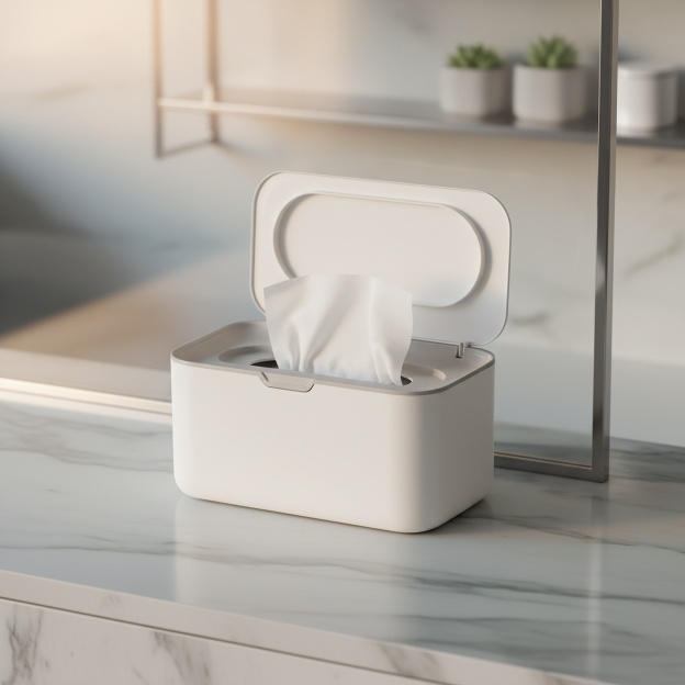 Nordic Simple Large Capacity Wet Wipes Storage Box
