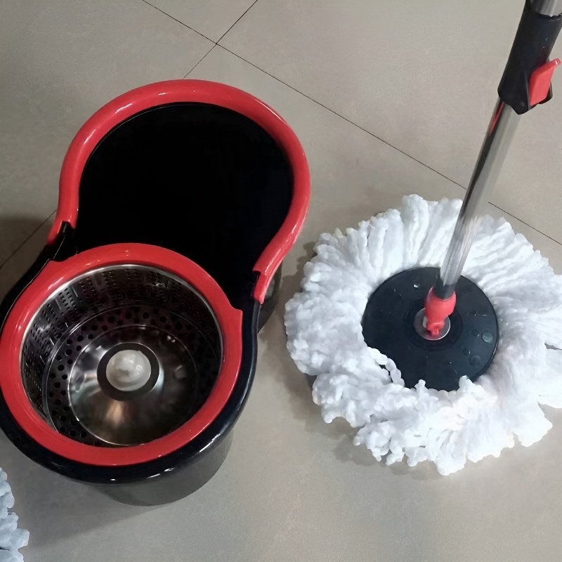 Rapid Dehydration Mop Dunn Cloth Dual Drive Lightweight HandFree
