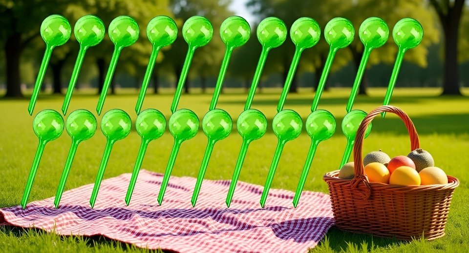 Einfache Pflanzenbewässerung mit transparentem Design