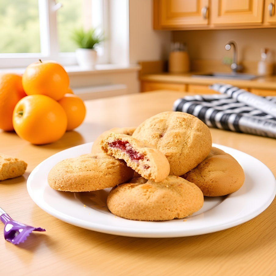 焼きたてタタワクッキーのアップ画像