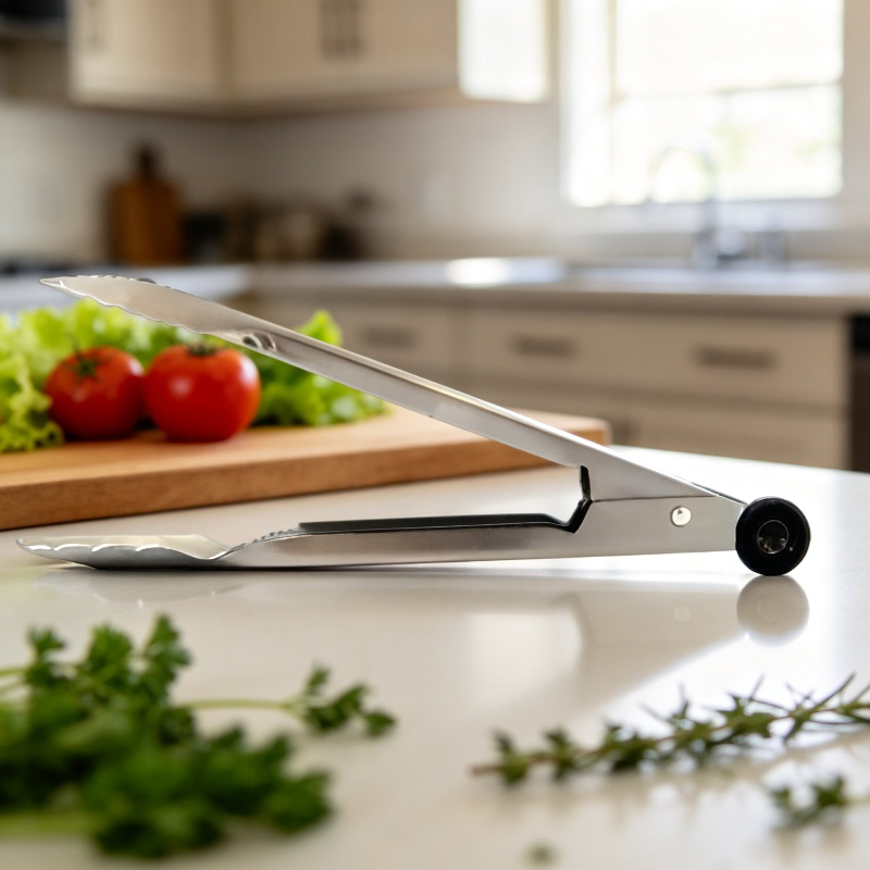 ที่คีบขนมปังอเนกประสงค์ สแตนเลสสำหรับครัว