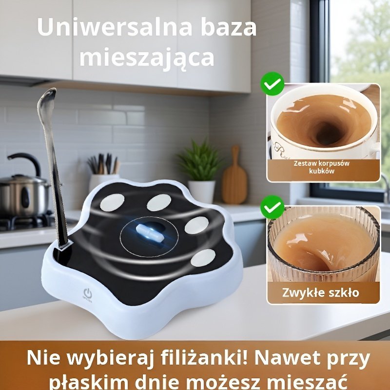 Inteligentna podstawka do mieszania magnetycznego, odpowiednia do różnych kubków