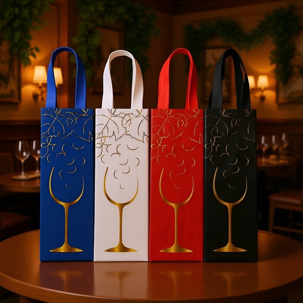 12pcs thickened non-woven wine bags