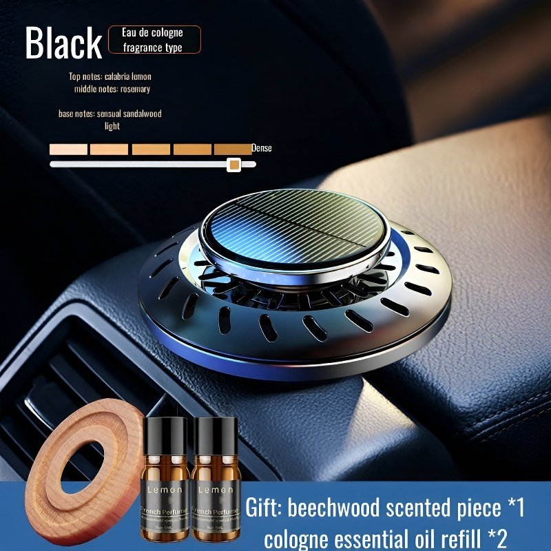 Car Aromatherapy Diffuser with Auto Rotating Design