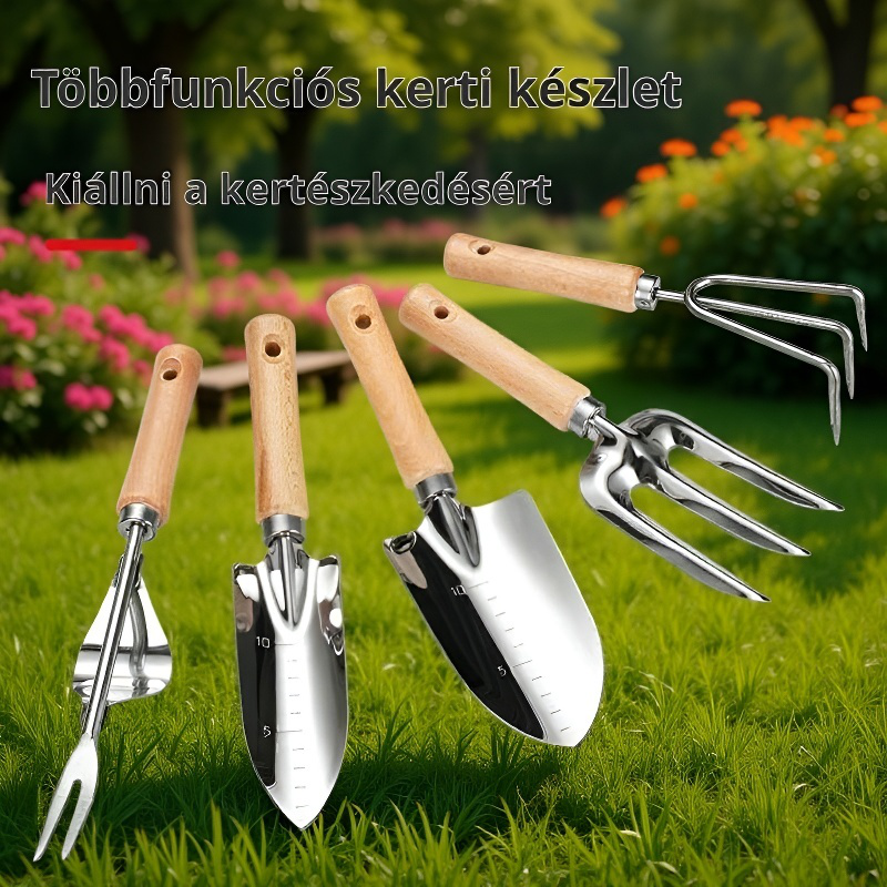  Kerti szerszámok háztartási virágásó háromdarabos készlet zöldségek termesztéséhez