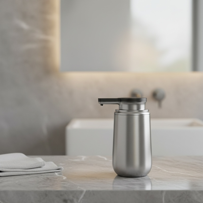 Automatic Sensor Stainless Steel Soap Dispenser Home Kitchen Soap Box