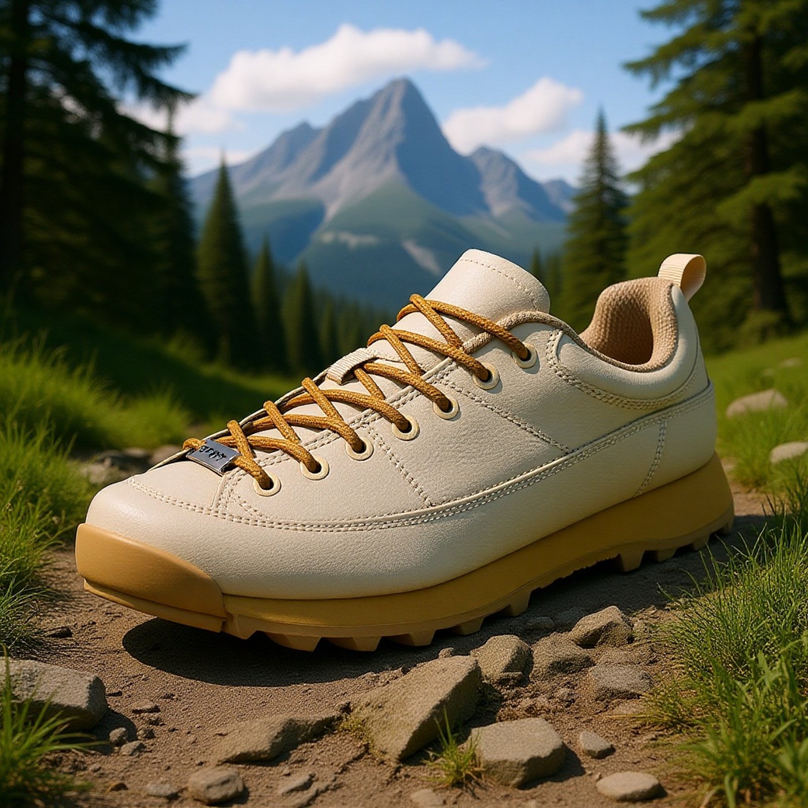 ローカットの高品質ハイキングシューズ