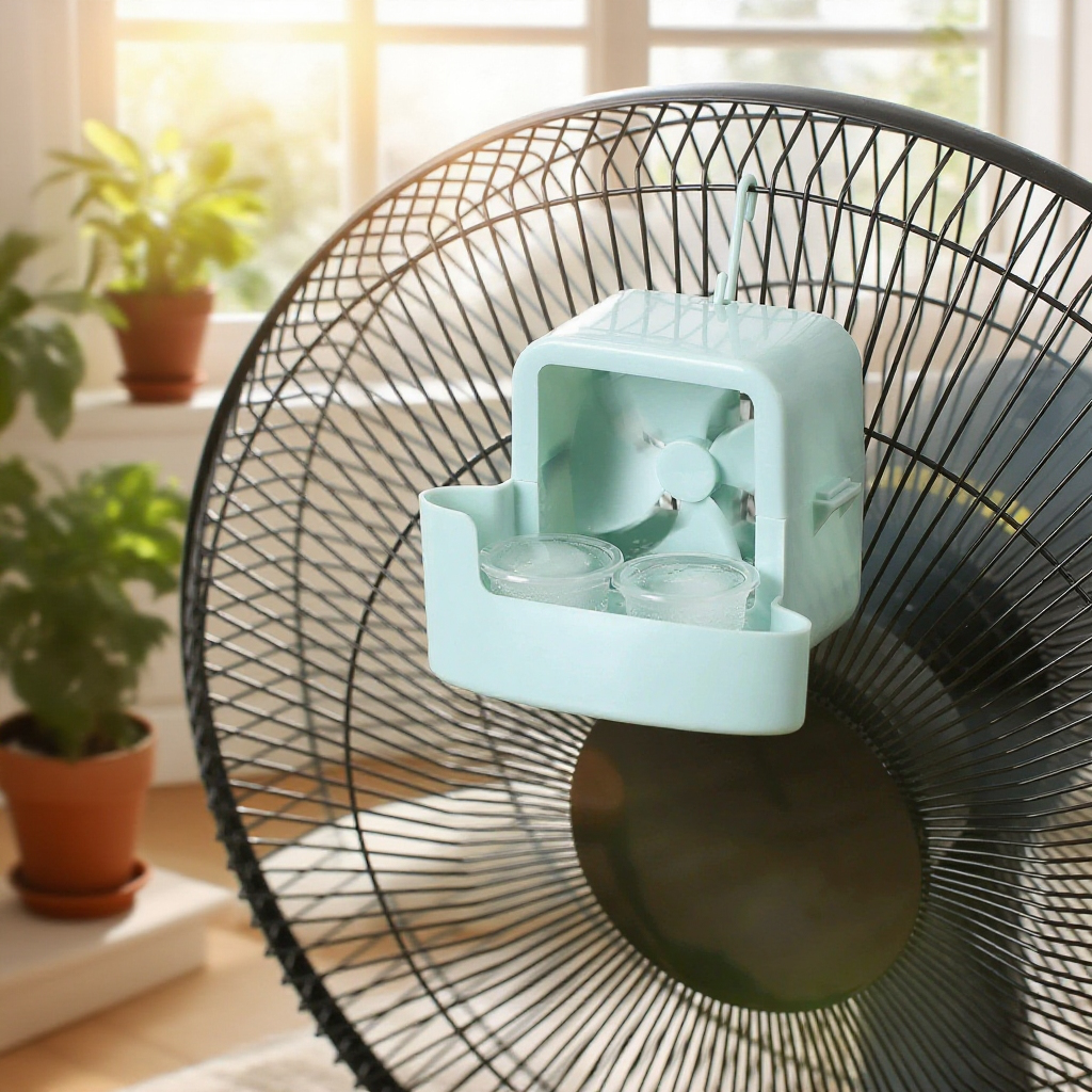 Chladicí zařízení na zavěšení pro domácnost s možností přidání ledu