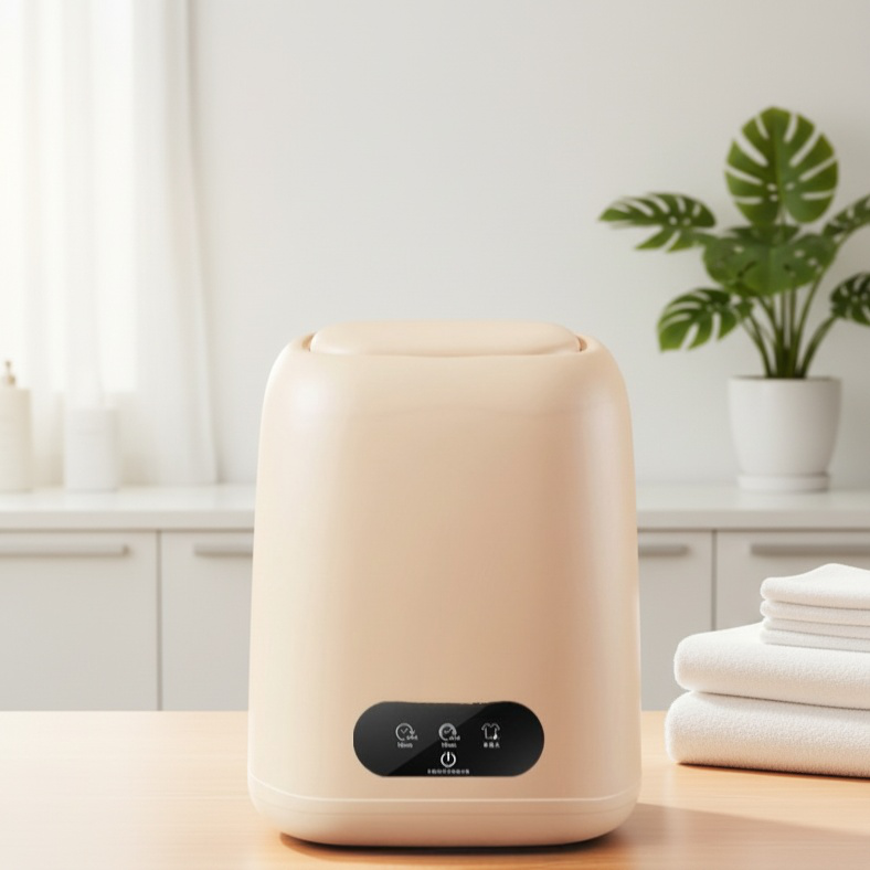 Mini washing machine for underwear and socks integrated washer dryer